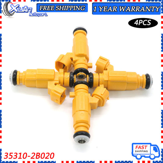 New 35310-2B020 fuel injector nozzle for Hyundai i20 and for Kia 1.4/1.6 G4FG. v