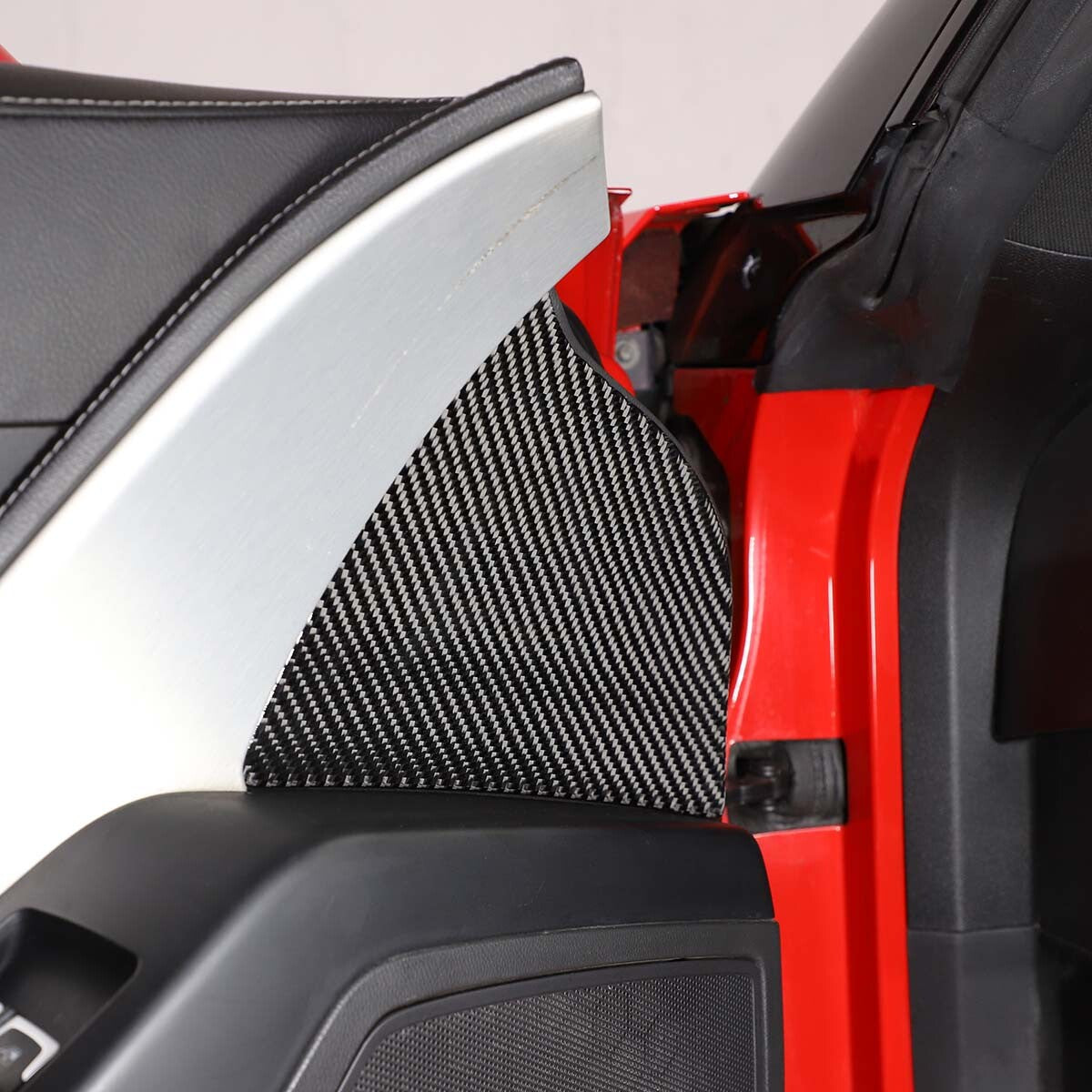 Carbon Fiber Center Control Shift Gear Panel Trim for 3 E90 E92 E93 05-12- v