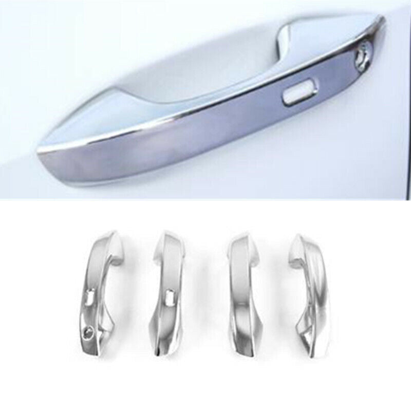 Chrome 4PCS Door Handle Cover Trim for VW for GOLF 8 MK8 2020 2021 Car Accessaries
