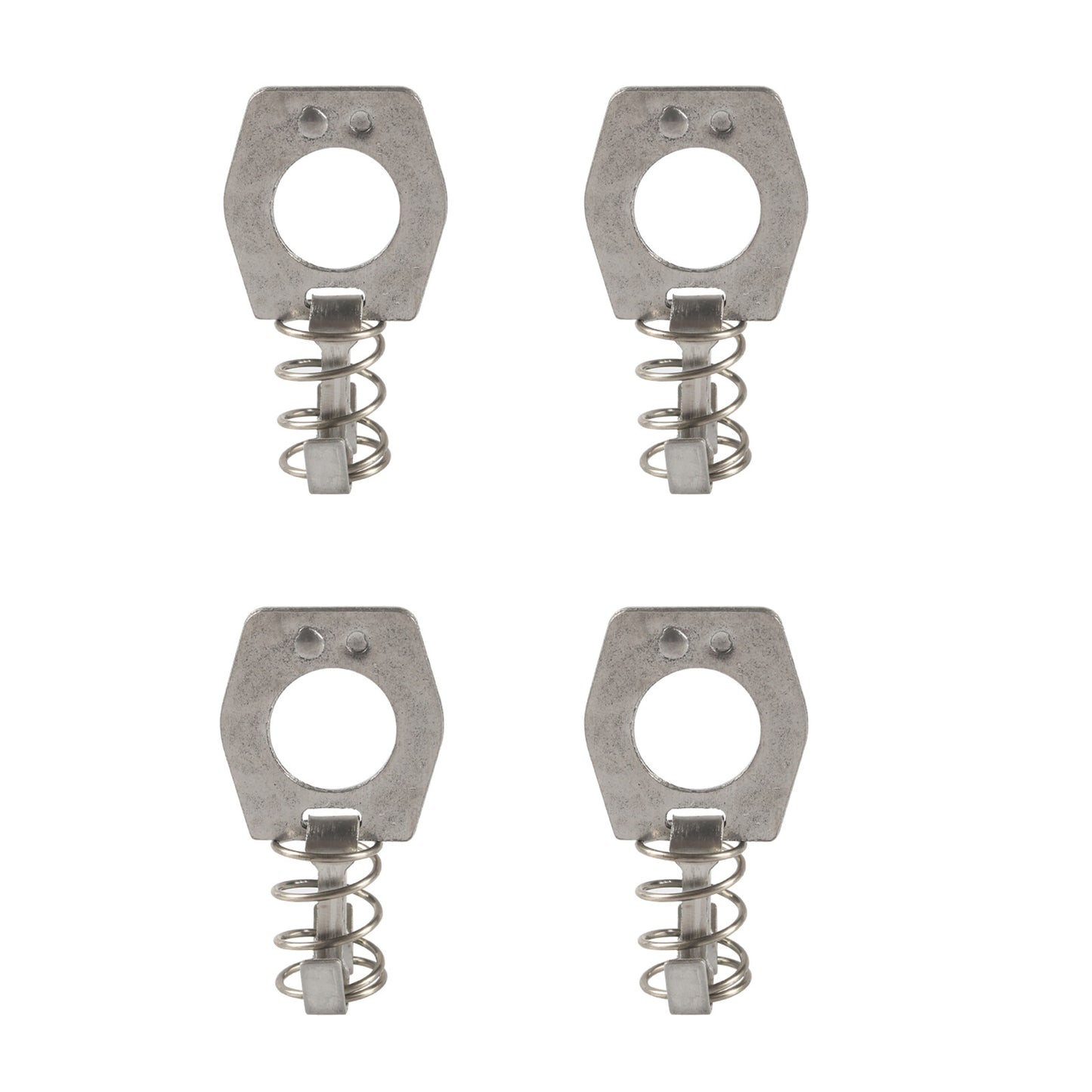 4PCS Silver Stainless Steel Water Heater Cam Water Heater Cam Lock For RV Camper