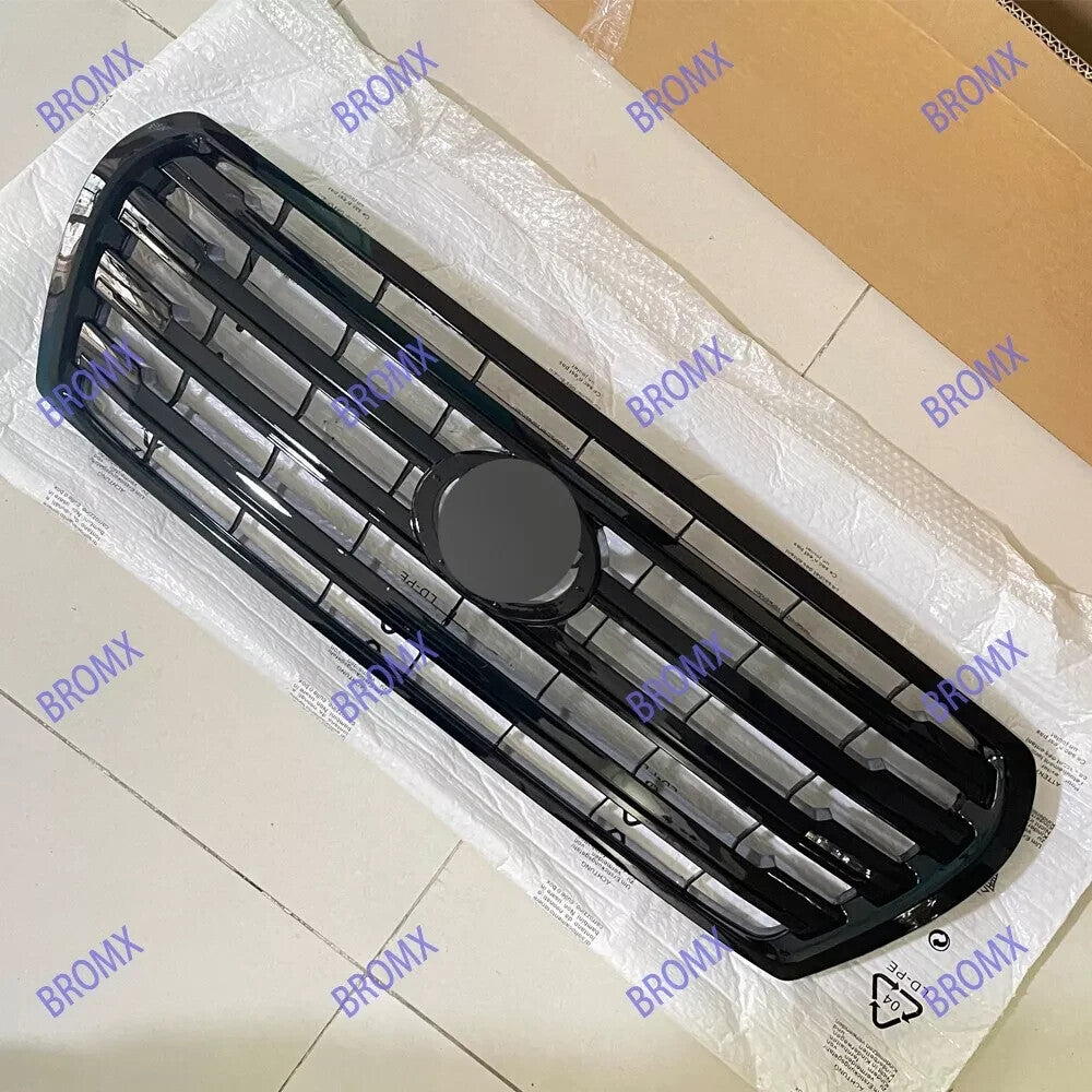 Grilles Front Bumper Grille Fit for Toyota for Land Cruiser LC200 2008 - 2015 Black