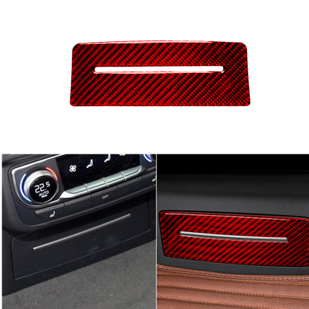 2X Suede Leather Storage Box +Water Cup Panel Trim for Honda CR-V CRV 2007-2011 v