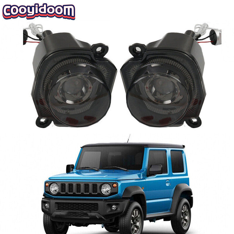 for Suzuki for Jimny 2018-2022 Front Turn Signal Light Lamp Smoky Lens Pair