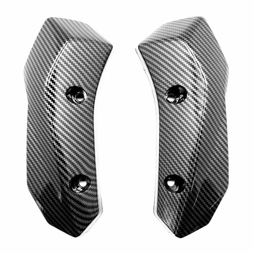 Carbon Fiber Front Side Radiator Cover Fairing for YAMAHA MT-07 FZ07 2014-2017