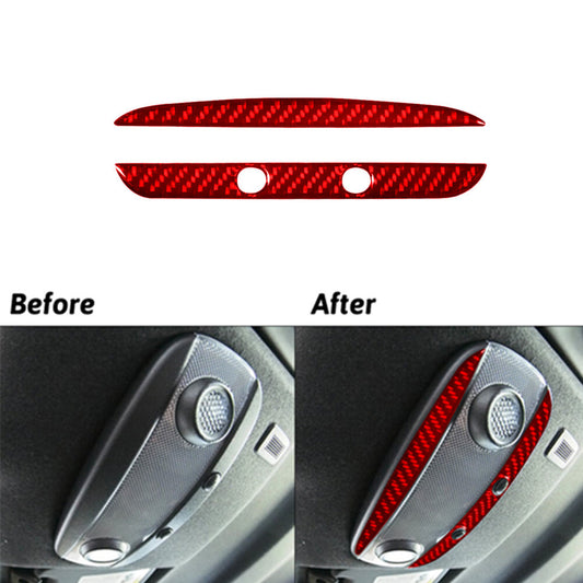 for Honda Accord 2013 - 2017 Carbon Fiber Center Console Gear Shift Plate Protective Cover 2X- v