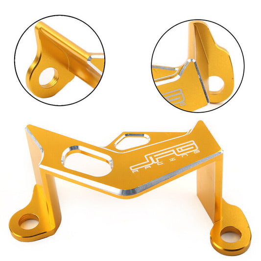 Fit RMZ250 RMZ450 RMX450 CNC Rear Brake Caliper Guard Protector Cover Gold Motor