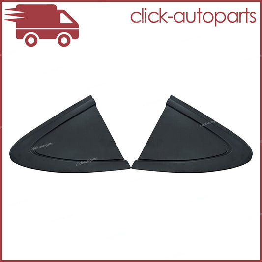 Pair Rear Window Bezel Molding Fits for Chevrolet for Cruze 2016-2019 Black RightLeft