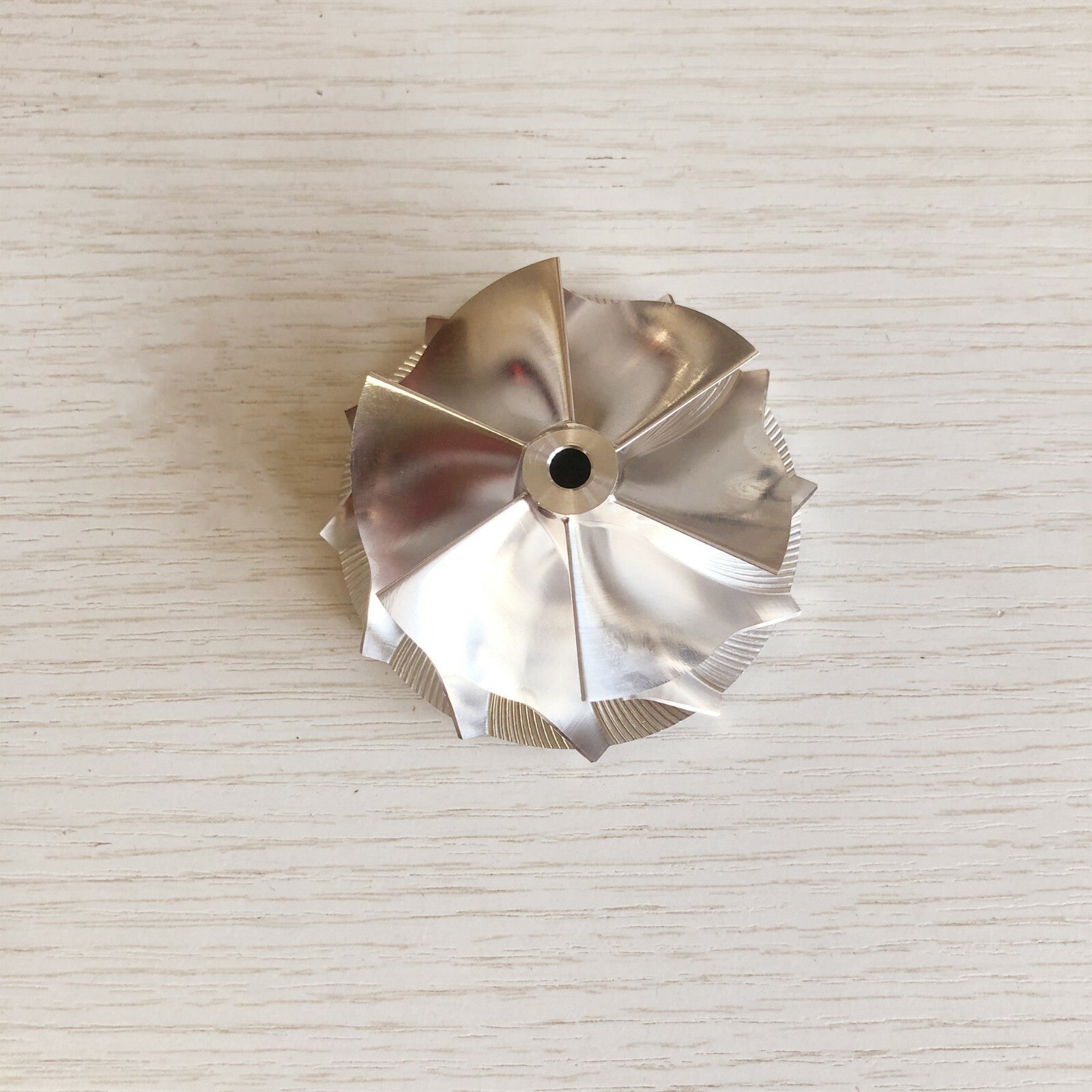 TD04 55.28/65.00 mm 6+6 Blade High-Performance Turbine Billet Compressor Wheel