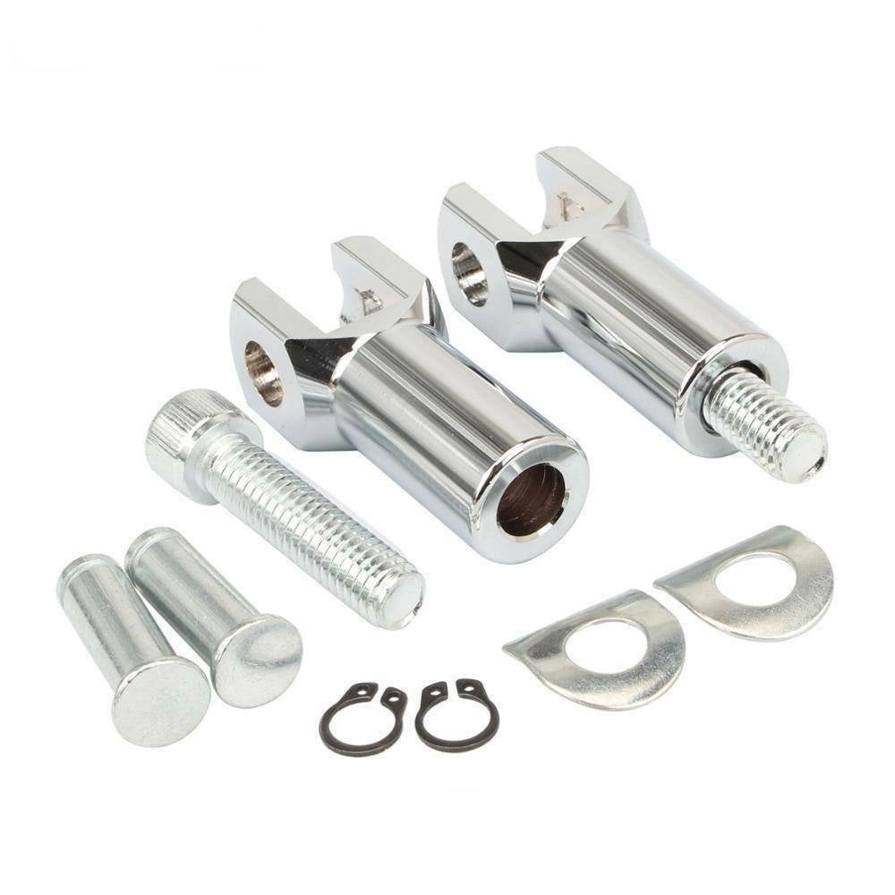 2.25 Passenger Foot Peg Support Mount Clevis Kit For 2000-2006 for Harley Softail
