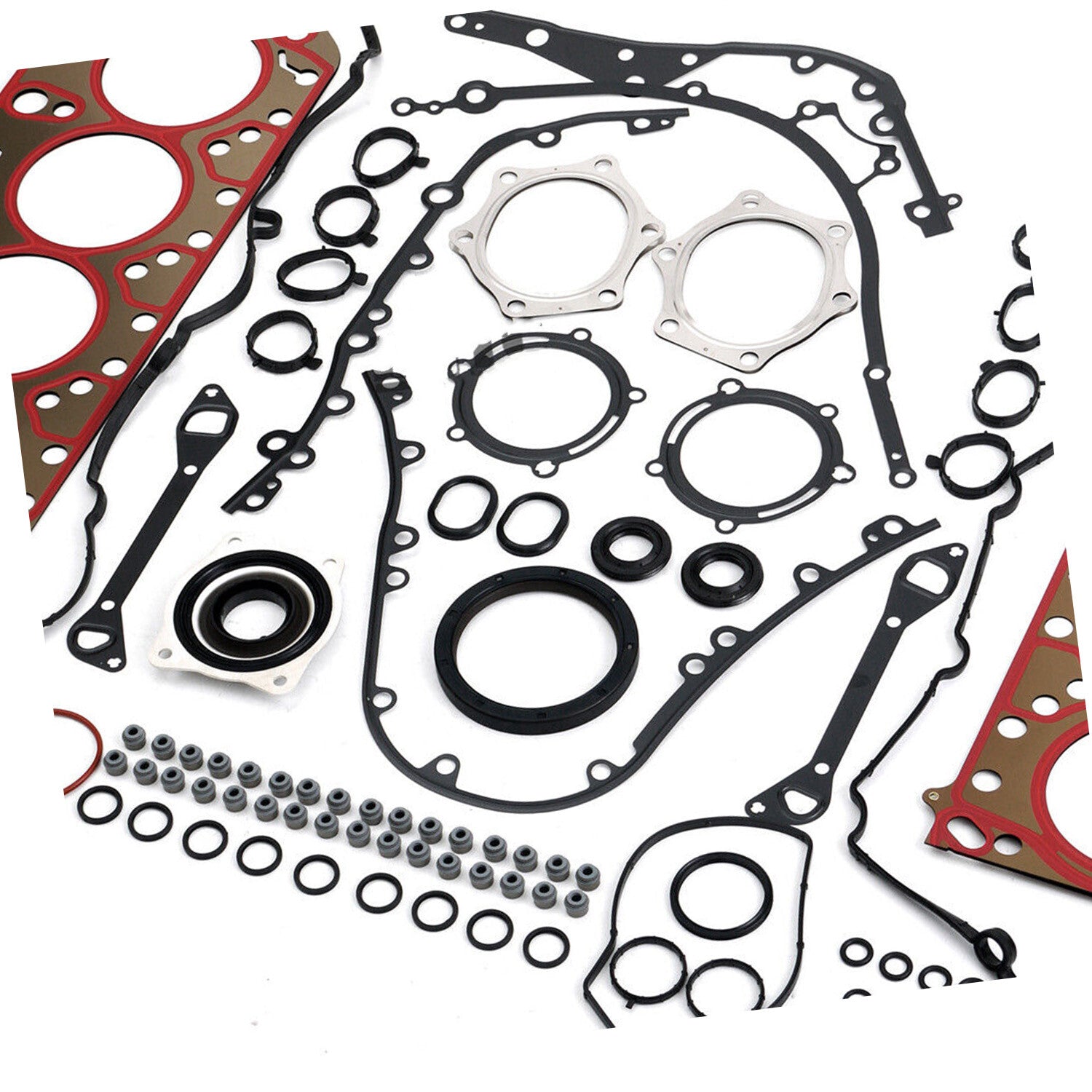 New Engine Overhaul Rebuild Gasket Kit fit for Porsche for Cayenne for Panamera S GTS 4.8LV8