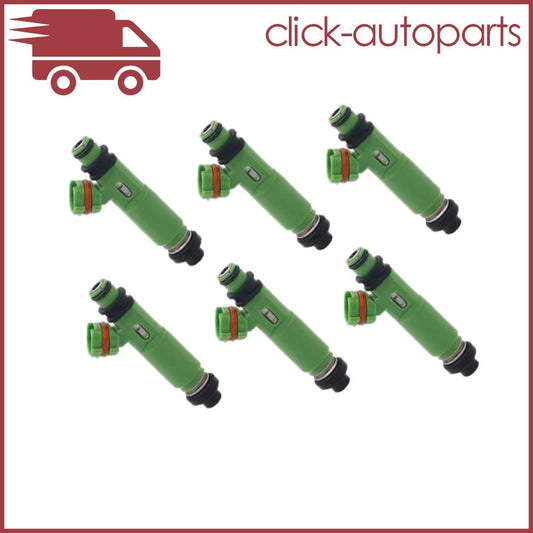 6Pcs Fuel Injector Replacement MD332733 Fits For Montero Sport 1997-2003 Q
