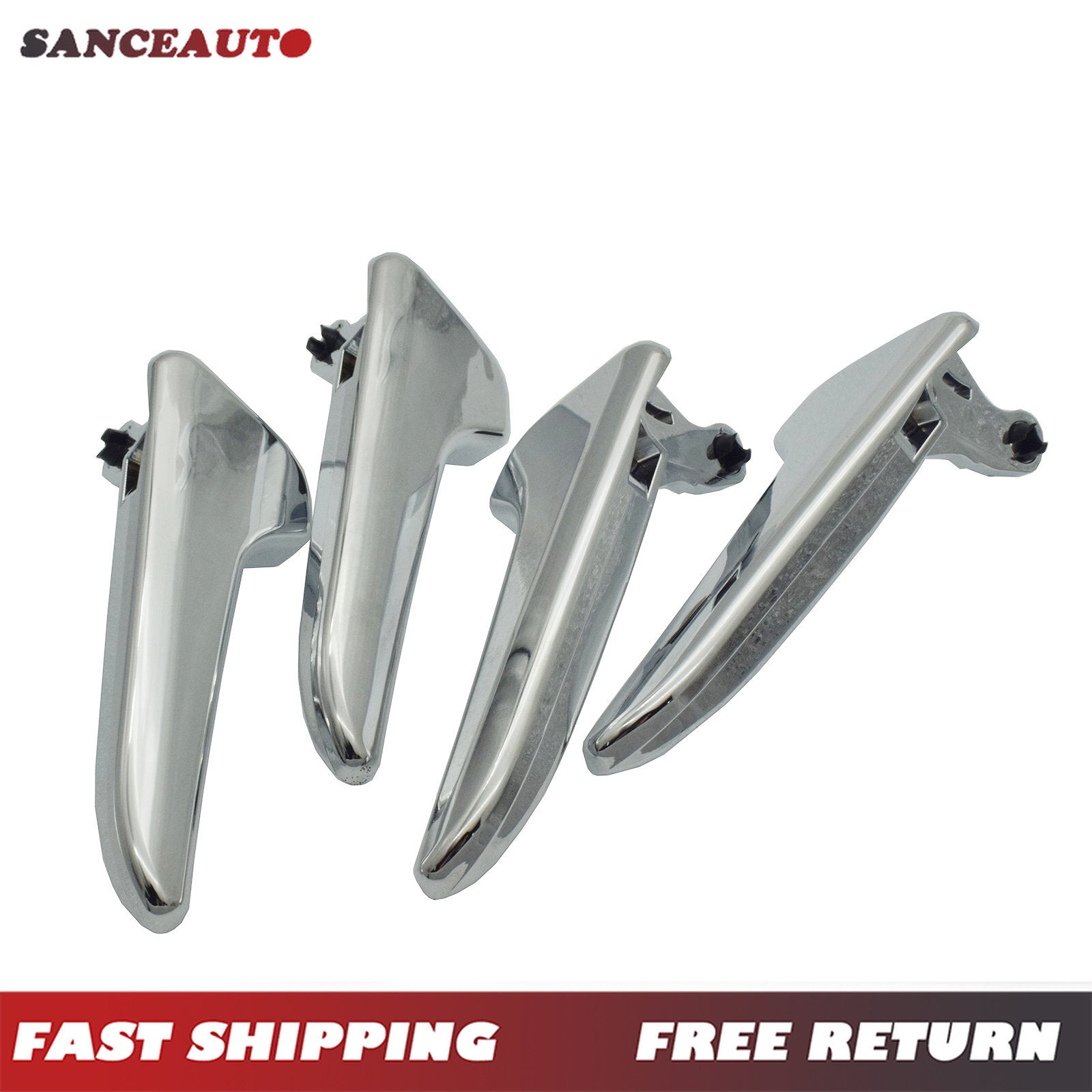 New four-piece interior door handles for A and B Class W169 W245 1697600308- n