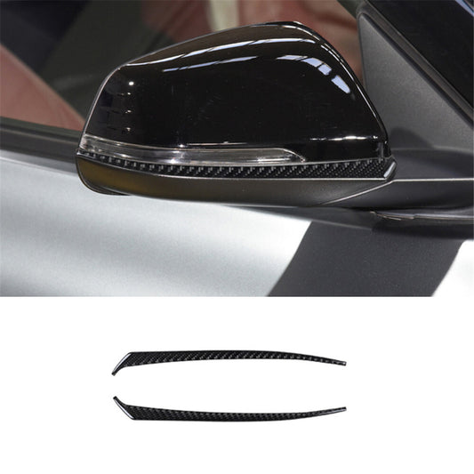 Red Carbon Fiber Headlight Switch Cover Trim For W211 2003-2009 v