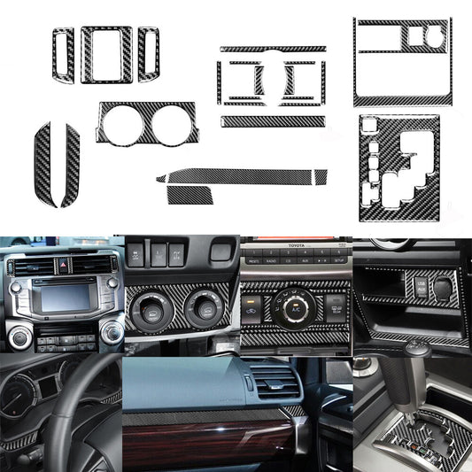 Red Interior Speedometer Frame Trim Cover Decor Carbon Fiber for Audi Q5 2009-17 v