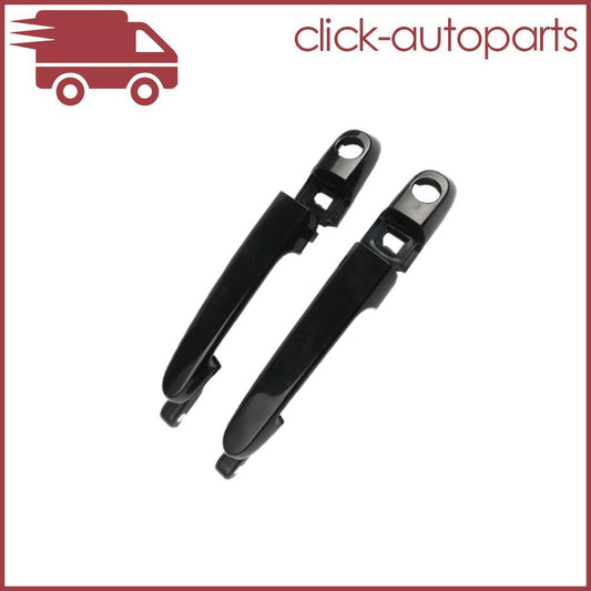 Left Right Front Exterior Door Panel Handle Black for 2006-2011 for Hyundai Accent
