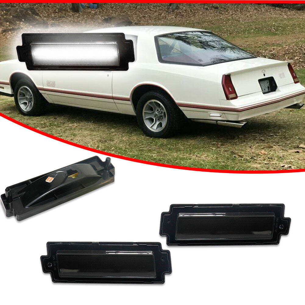 White LED rear marker signal light suitable for 1981-1988 Monte Carlo SS- v