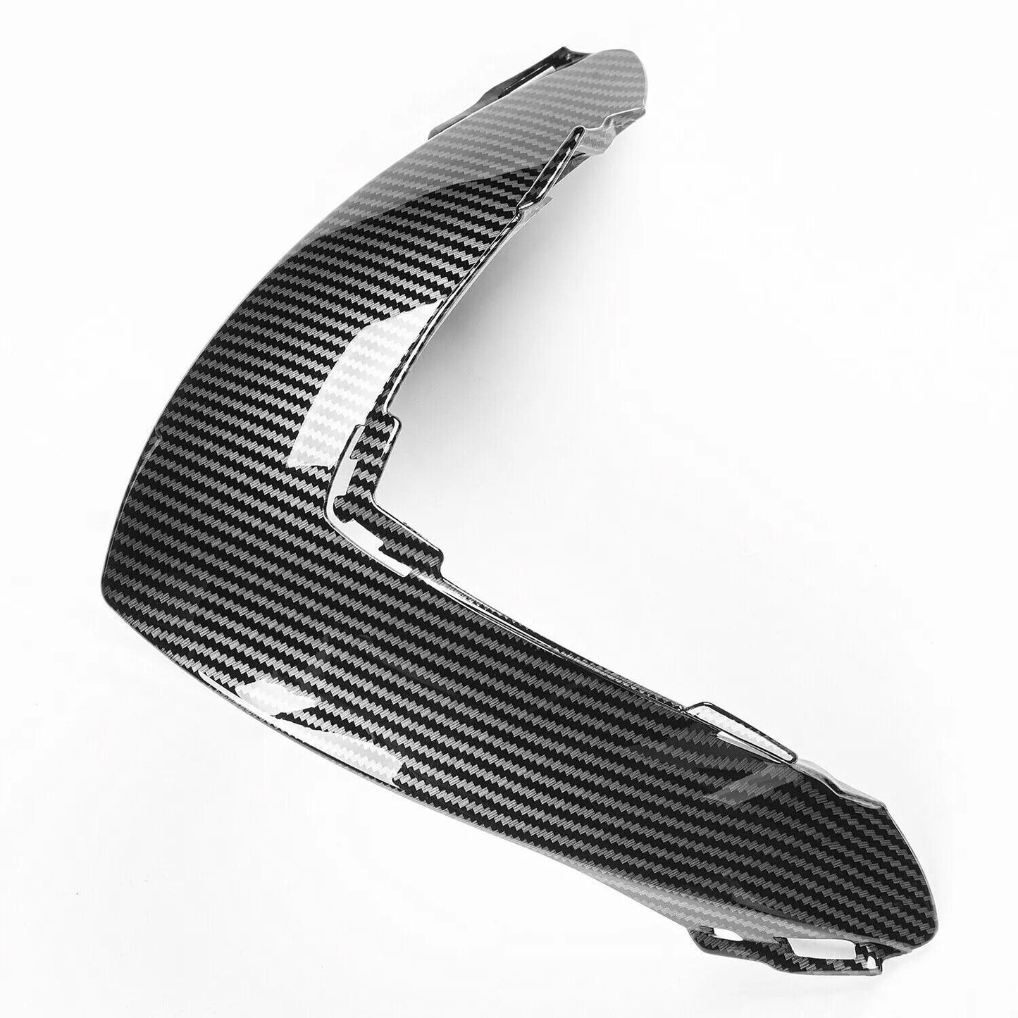 Carbon fiber front nose light panel fairing for Suzuki GSX-S and GSXS 1000 (15-20).