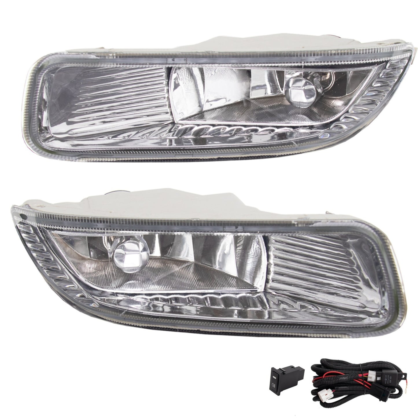 Replacement Fog Lamp Assembly for 2003 - 2004 for Corolla L+R- v