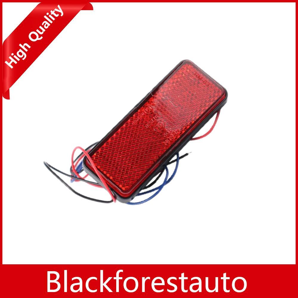 12V Red LED Reflector Tail Brake Stop Light Lamp for Truck Trailer Motorcycle Q