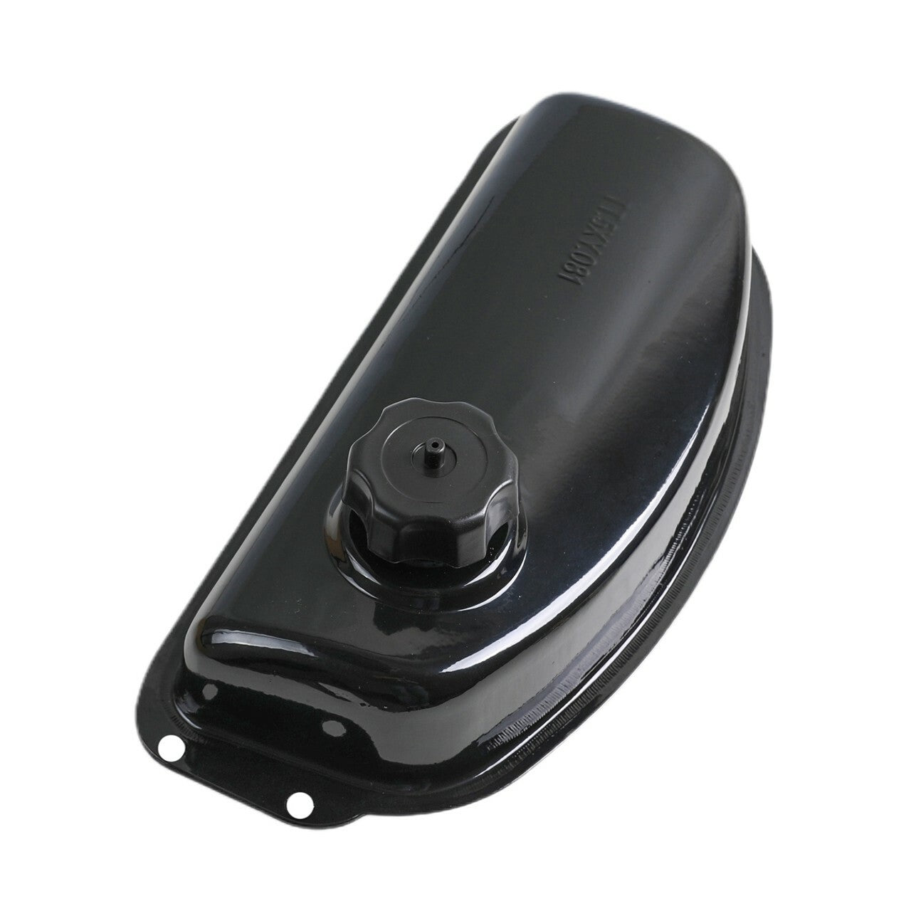 Black fuel tank suitable for 150cc, 125cc, and 110cc four-wheel drive bicycles, all-terrain vehicles, off-road vehicles, and go-karts.