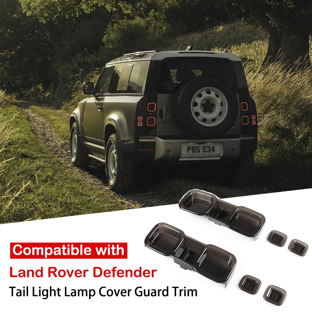 Black glass lift switch protective cover decoration suitable for Land Rover for Range Rover Sport 2014-2017 - v