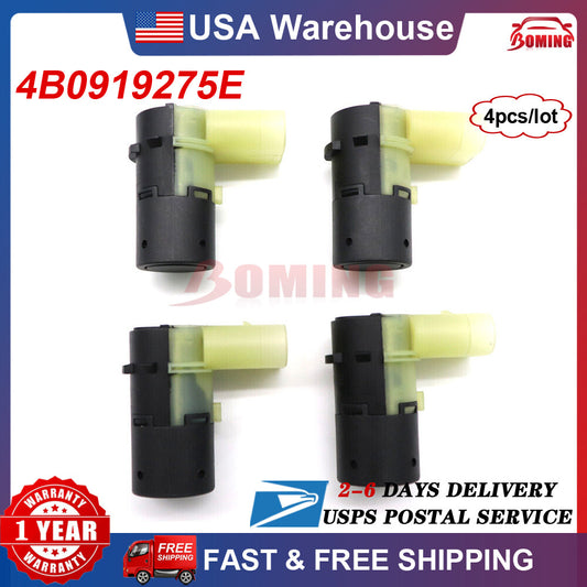4 Brand New PDC Parking Assist Reverse Backup Sensors Front 4B0919275E for Audi for A4 for A6 S8 Q