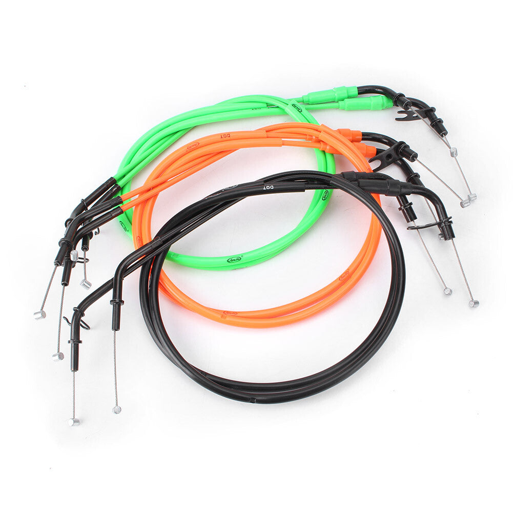 for Kawasaki Z1000 2011-13 12 2x Motorcycle Throttle Cable Accelerator Wire Line Q
