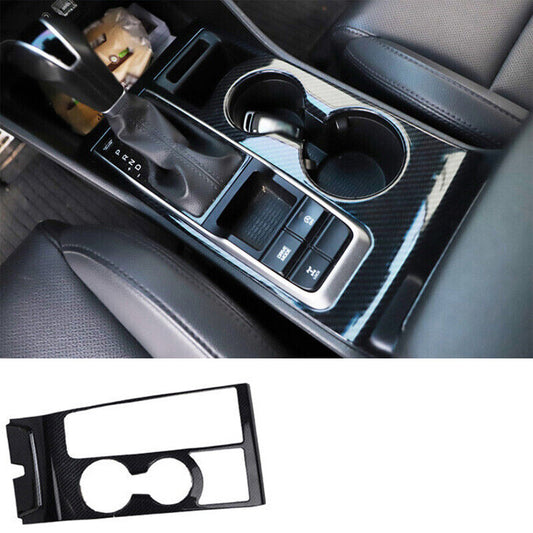 Style Carbon Fiber Central Console Gear Shift Panel for Hyundai for Tucson 2016-2021