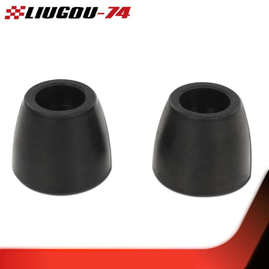 Suitable for cargo trailers, truck ramps, door rubber bumpers, stop cones, 2 inches high, 2-piece set Q
