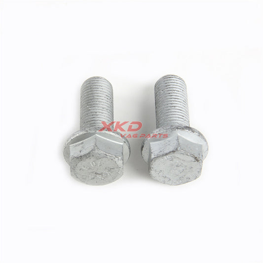 2 * Front brake caliper bracket bolts suitable for VW for Golf , for Tiguan , and for Audi for A4 N90948802 Q