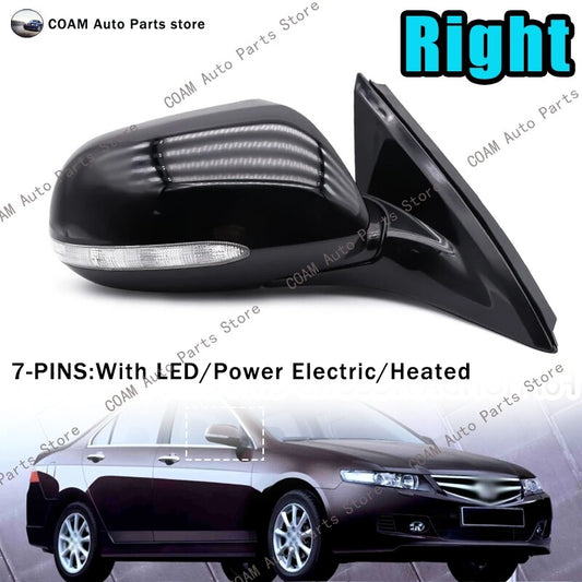 Right-hand grip for Honda ACCORD CM4 CM5 2003-2007 automatic side mirror adjustment and heating.