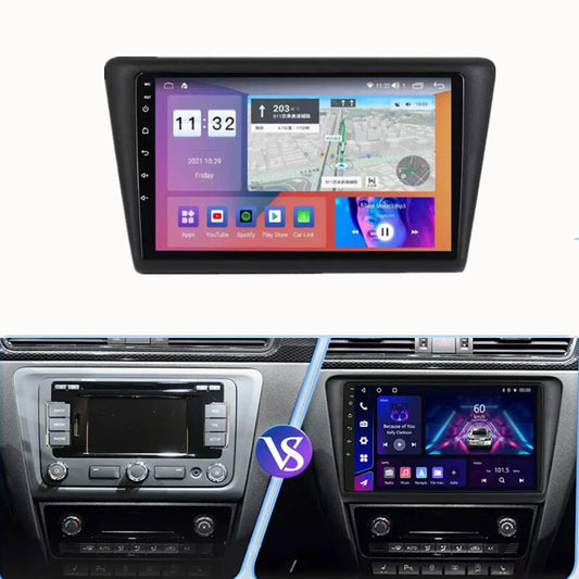 Android Radio for Skoda Rapid stereo Multimedia Player Carplay Auto GPS Navigati