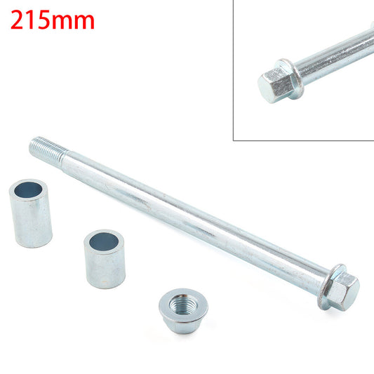 15mm 230mm + 2 Spacers Front Rear Back Axle FITS For 125cc 140cc Dirt Bike