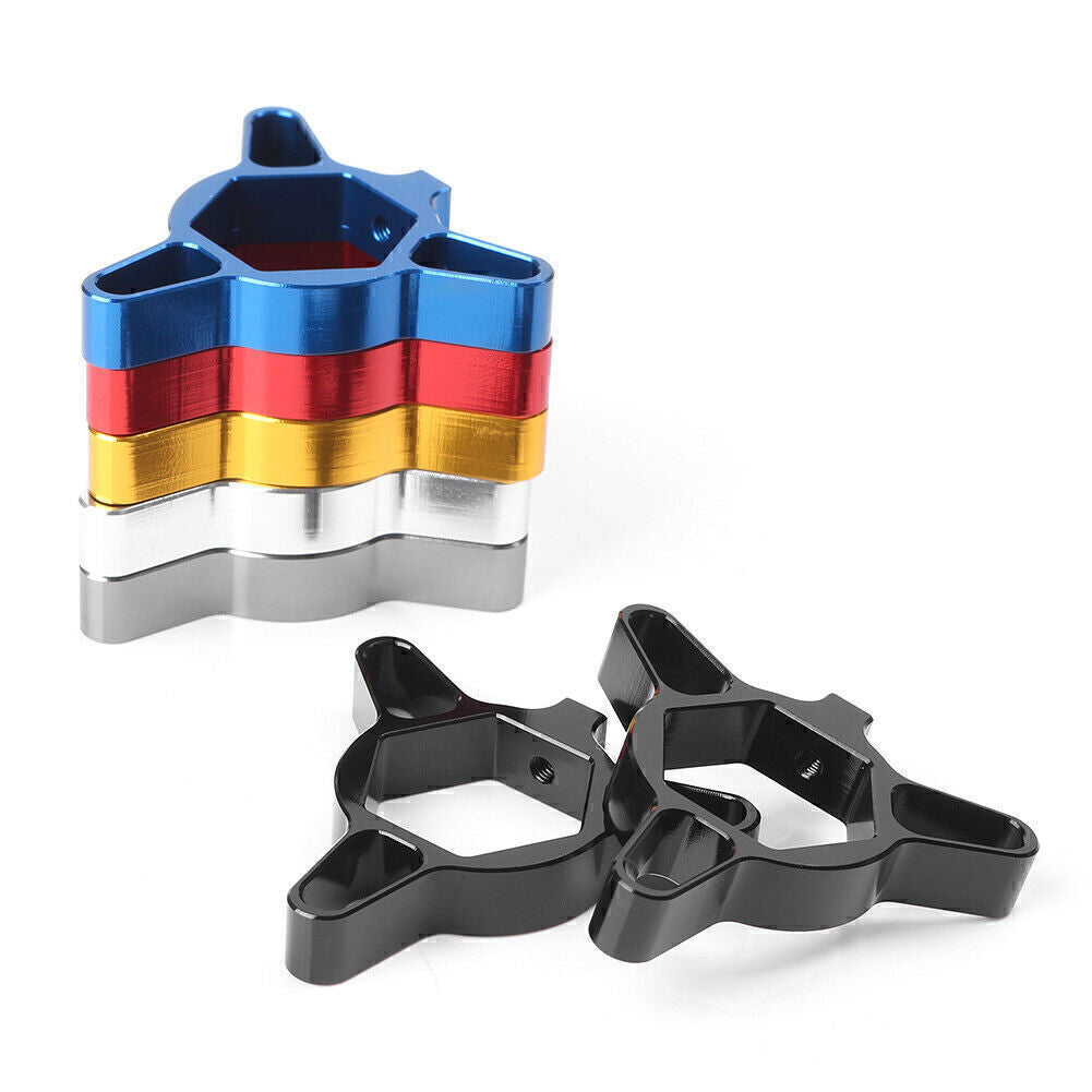 17mm Universal Motorcycle Hexagon Anodized Fork Preload Adjusters Kit Q
