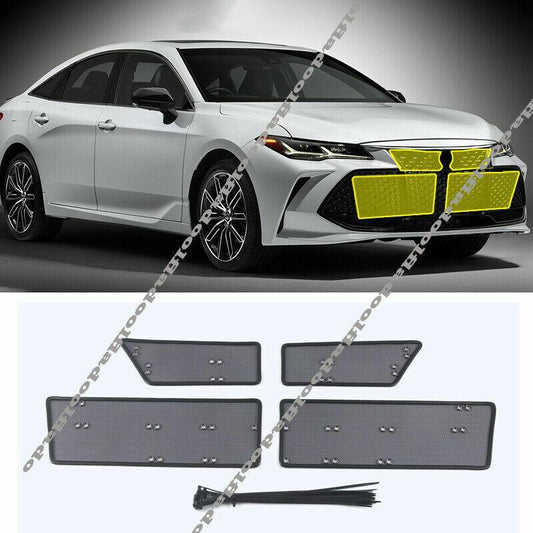 for Toyota for Avalon 19-21 Stell Front Grille Insect-Proof Net Screening Mesh 4pcs