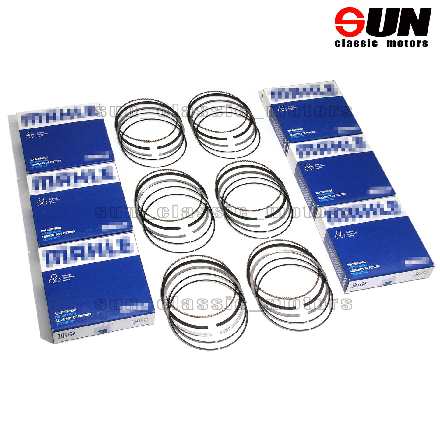 6-Piece Piston Ring Kit STD for Cayenne for Panamera Macan S 4S 3.0T 3.6 970 95B-