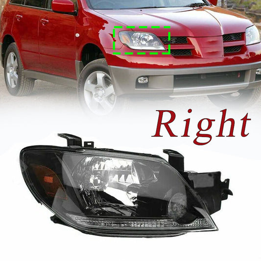 for Mitsubishi Outlander 2003 2004 2005-2006 Right Front Headlight Head Lamp