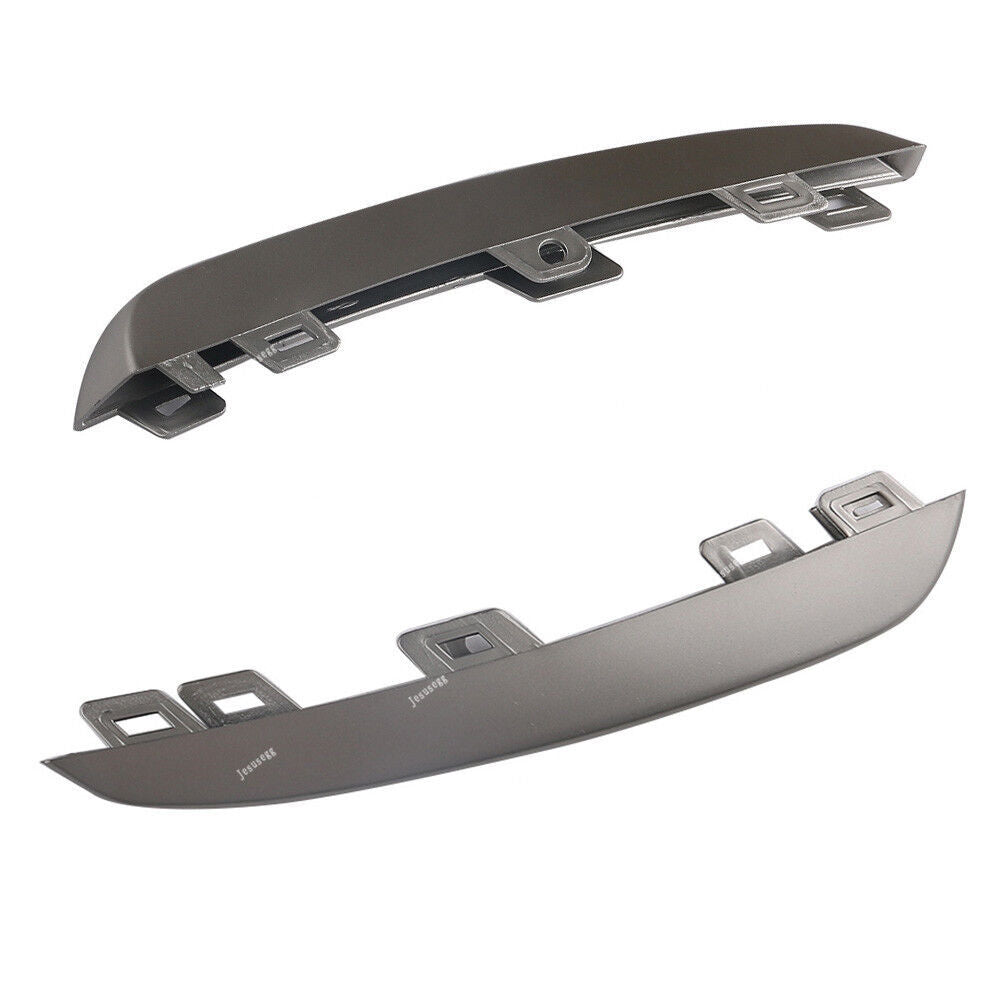 Front Left+Right Bumper Grill Lateral Decorate Trim for BMW X1 2013 2014-2015