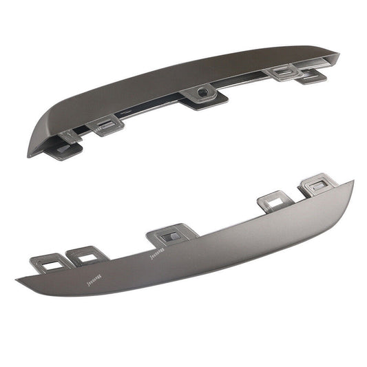 Front Left+Right Bumper Grill Lateral Decorate Trim for BMW X1 2013 2014-2015