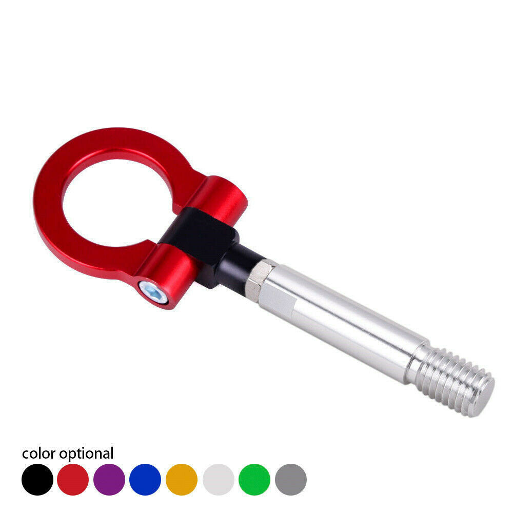 For 08 for Benz JDM Style Aluminum Towing Hook Ring Kit On Front Rear Tow Hook Ring Q