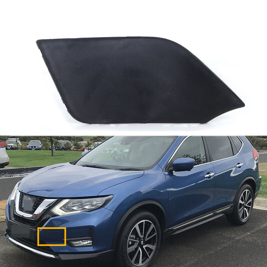 Front Bumper Tow Hook Eye Cover For X-Trail XTrail Rogue 2017-2019 v