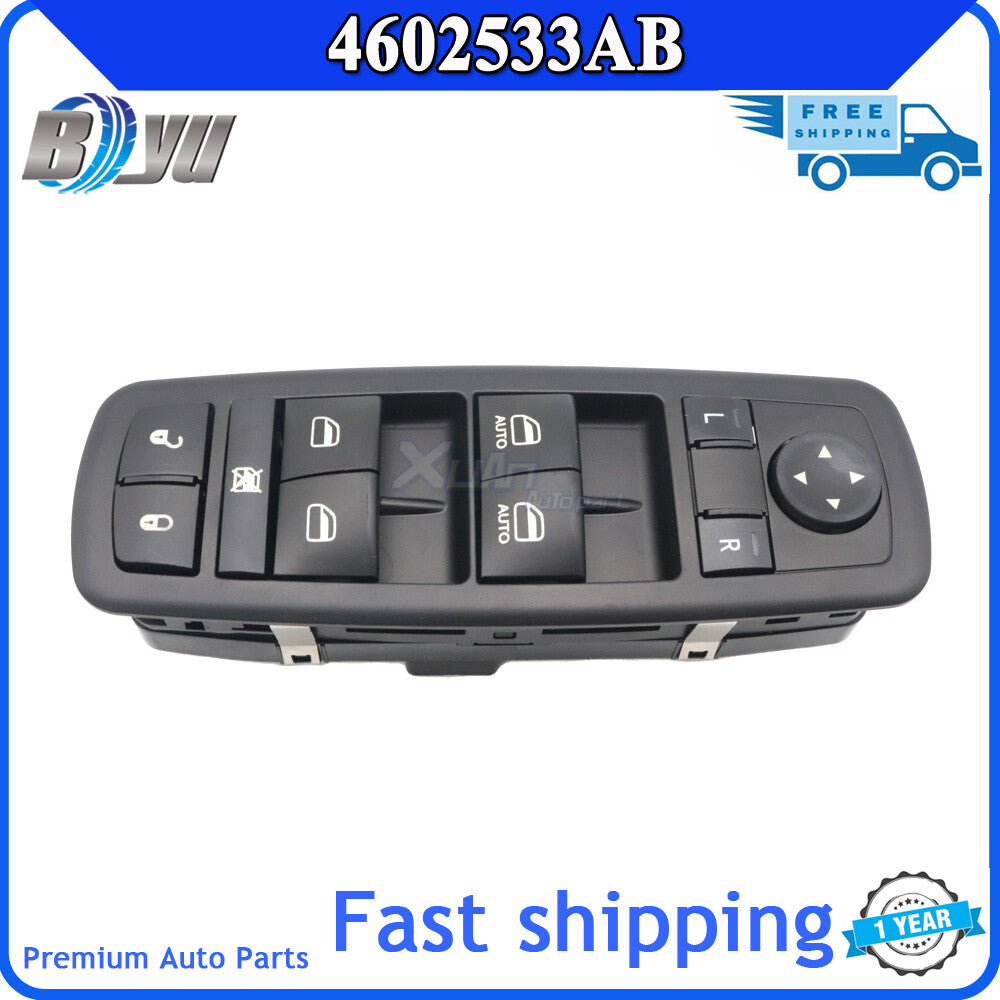 Suitable for Dodge for Ram 3500 1500 2500 2009 - 2012 Driver's Side LH Main Power Window Switch v