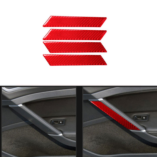 2X For M5 E39 1998-2003 Carbon Fiber Intrior Rear Air Vent Outlet Cover Trim v