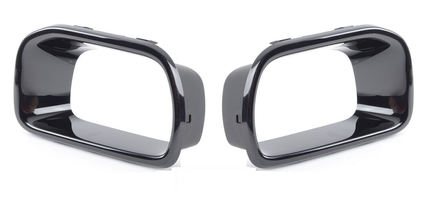 for MINI NEW F55 F56 F57 S COVER Air Duct Brake GLOSS BLACK Pair Left Right