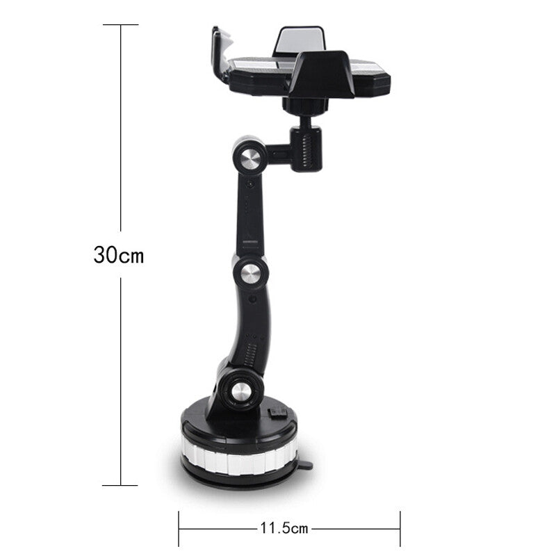 Suction cup car phone holder for dashboard/windshield/car/truck window mounting - n