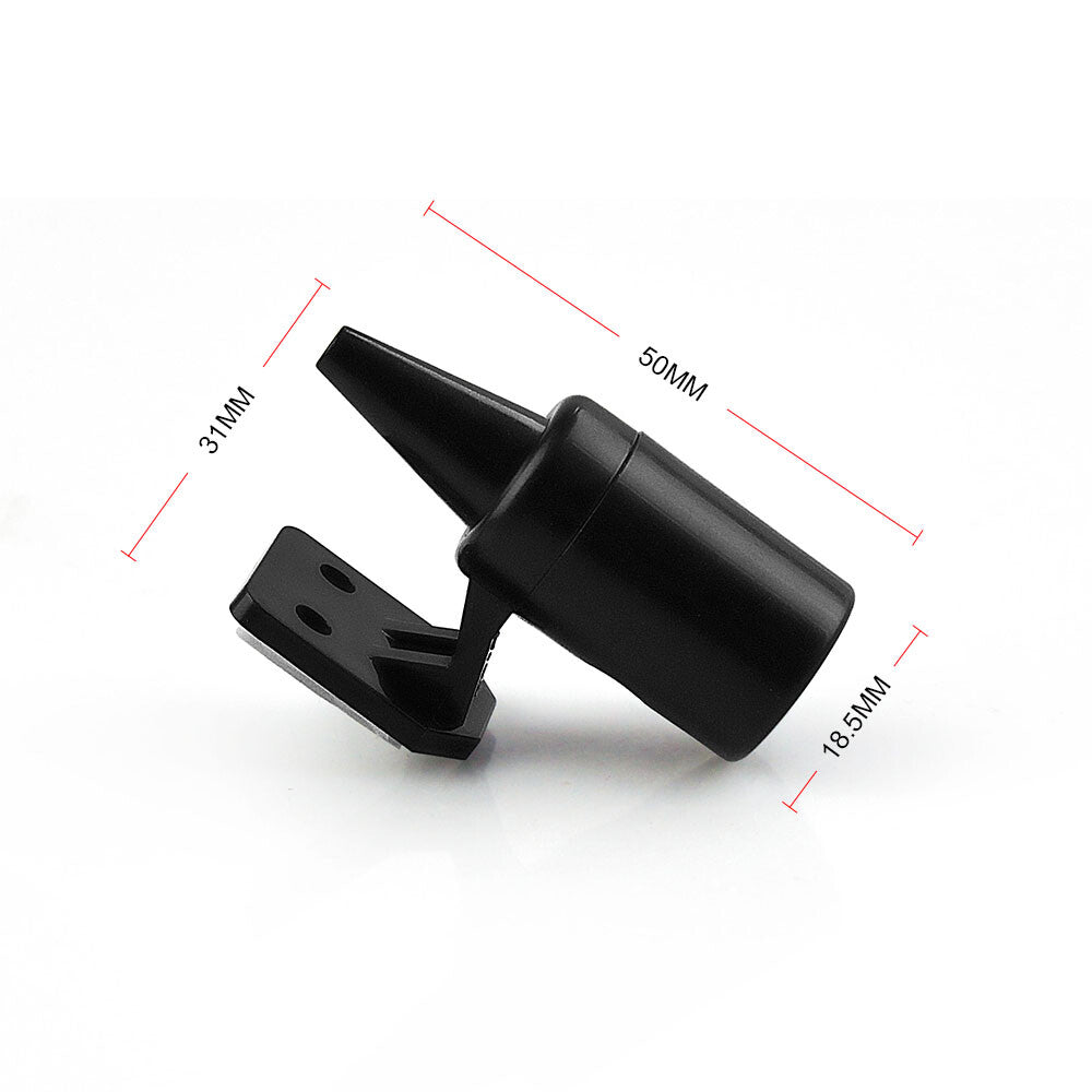 Animal Whistles 4Pcs Alert Automotive Car Deer Warning Sound Alarm Black