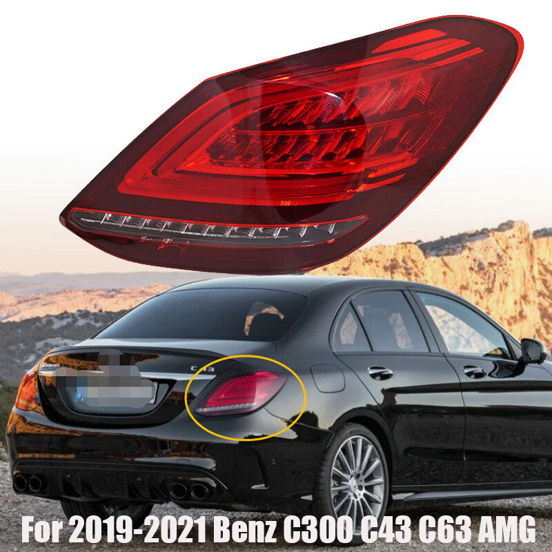 Passenger RH Side LED Tail Light For 2019 2020 21 C300 C43 C63 AMG n