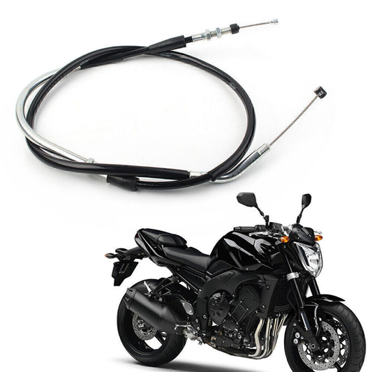 Motorcyc Brake Clutch Cable Replacement Fit for Yamaha FZ-1N 1955-2015 Black Q