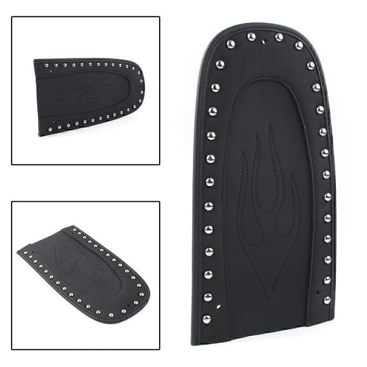 Leather Flame for Seat Rear mudguardBib for Harley Street Glide FLHX 2006-2019 Black Q