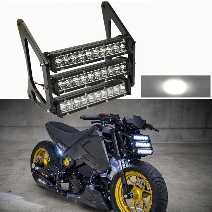Motorcycle LED Headlight at Front Fork for Honda Grom 125 MSX125 2013 - 2016